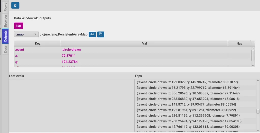 "Output" tool with maps. 
