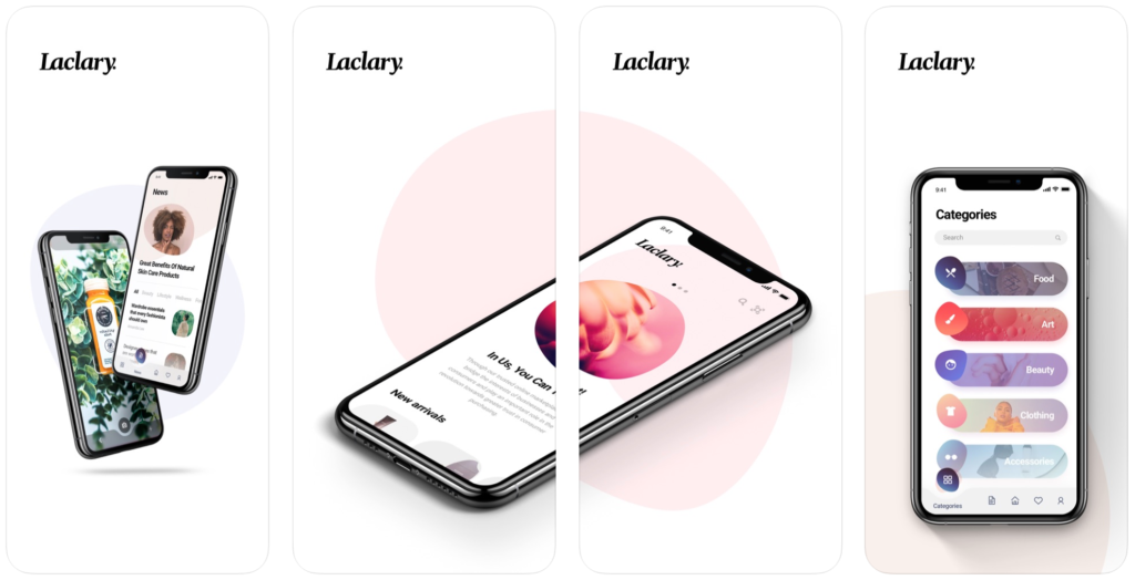 Laclary mobile phone app