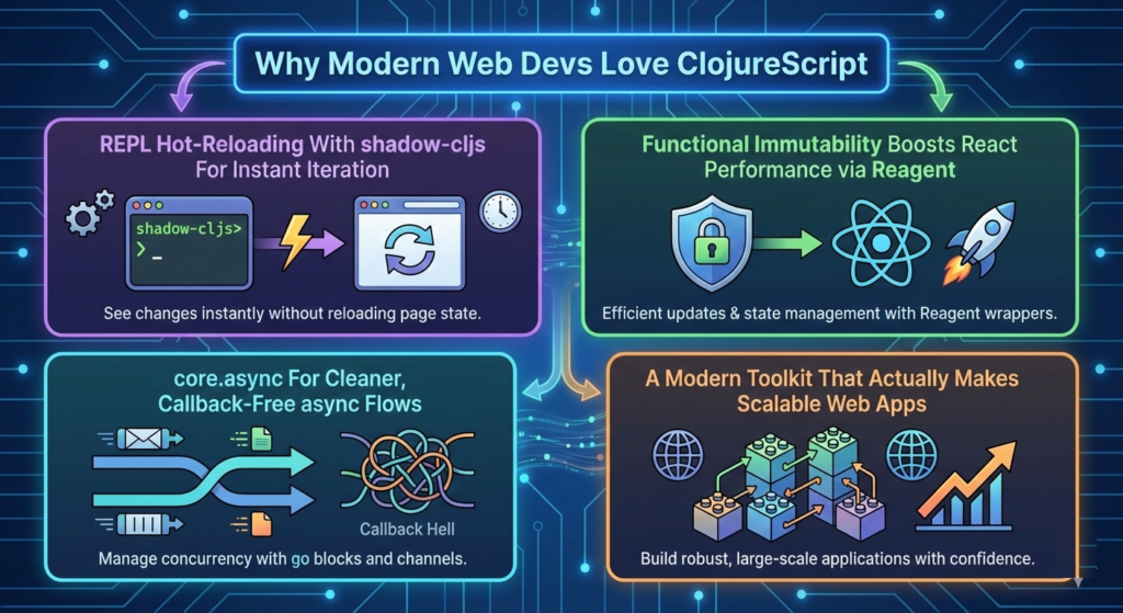 Why Modern Web Devs Love ClojureScript (Key Benefits) 